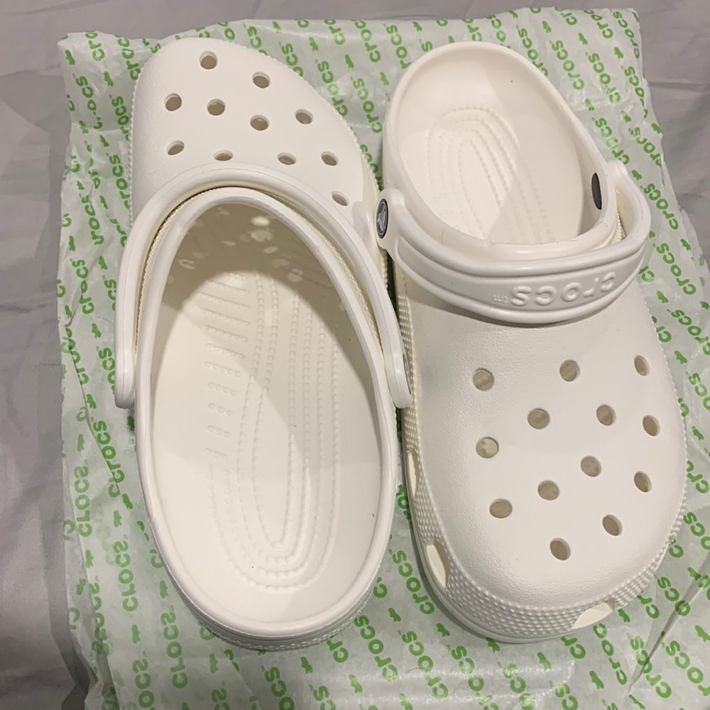 white crocs